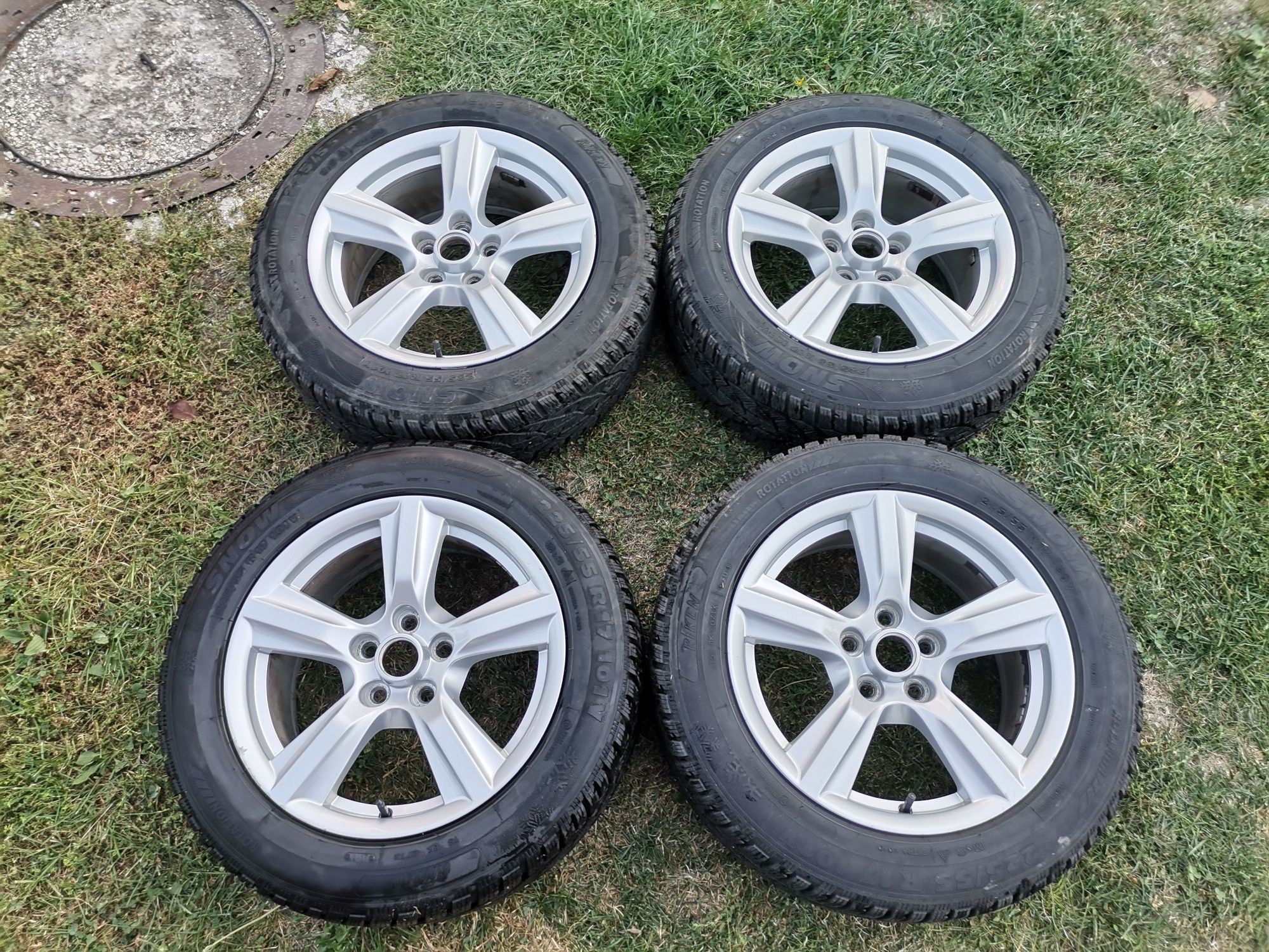 17 цола джанти с гуми за Ford Mustang 5x114.3 mm Honda Mazda Toyota