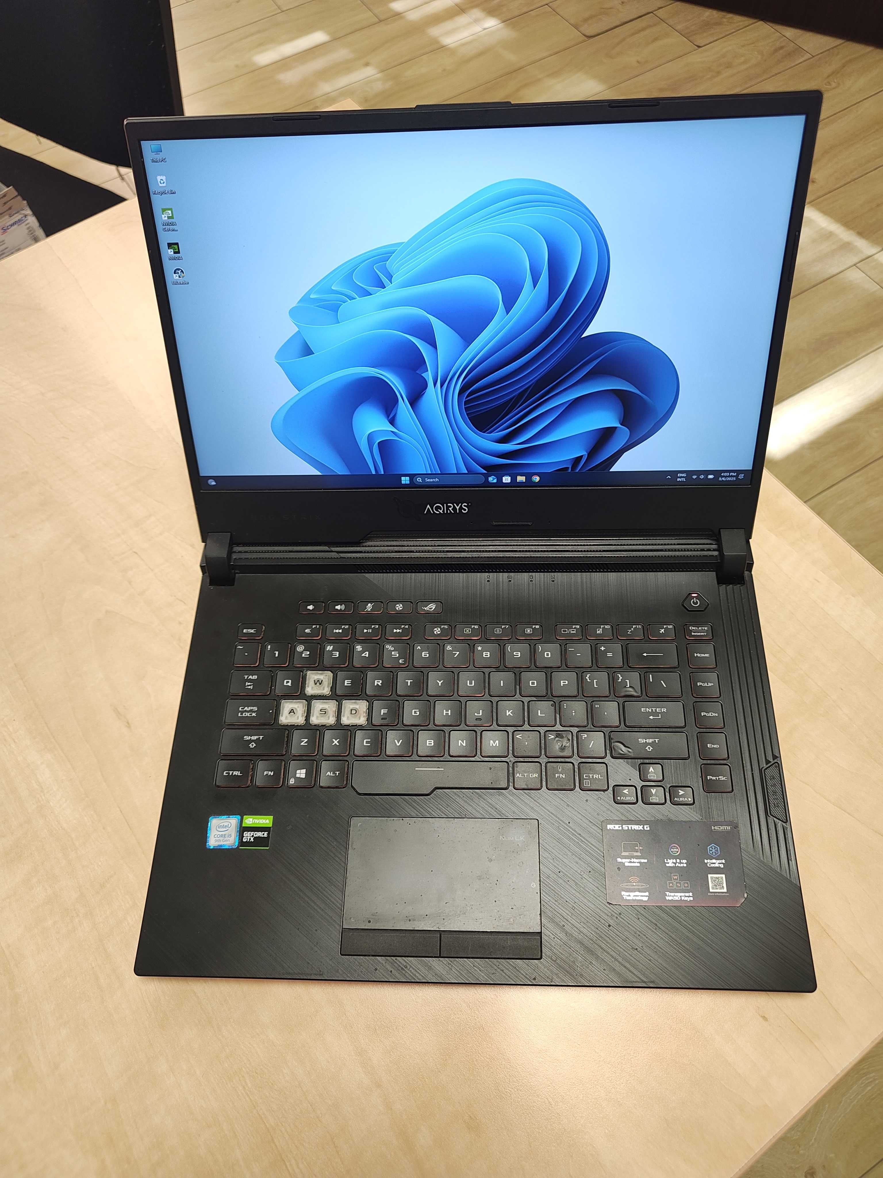 Laptop Gaming ASUS ROG Strix G G531GT, i5-9300H, 16GB RAM, 15.6