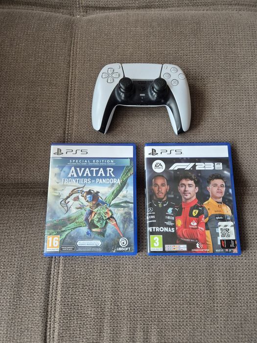 PlayStation 5 диск версия + 2 игри
