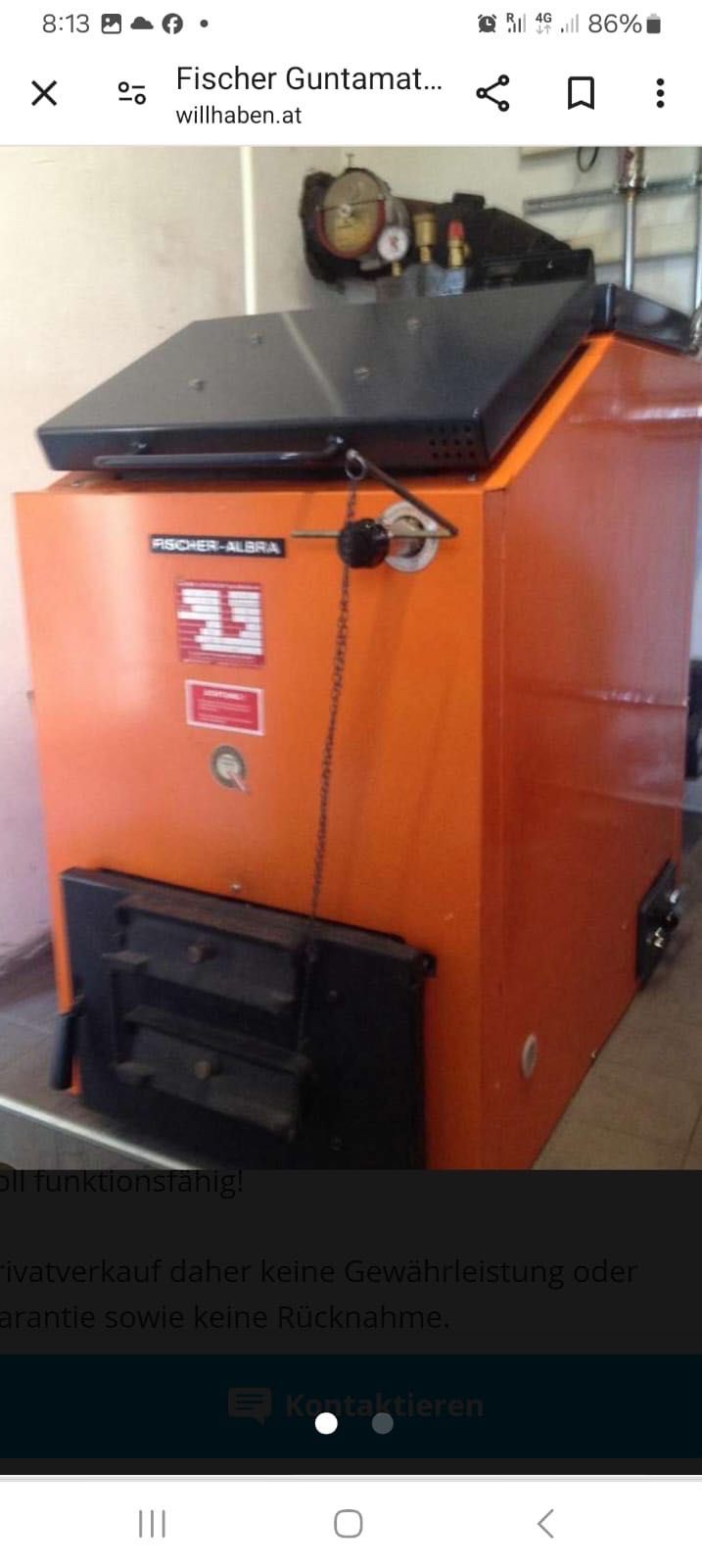 De vânzare centrale Guntamatic etc. + Puffere și boilere inox