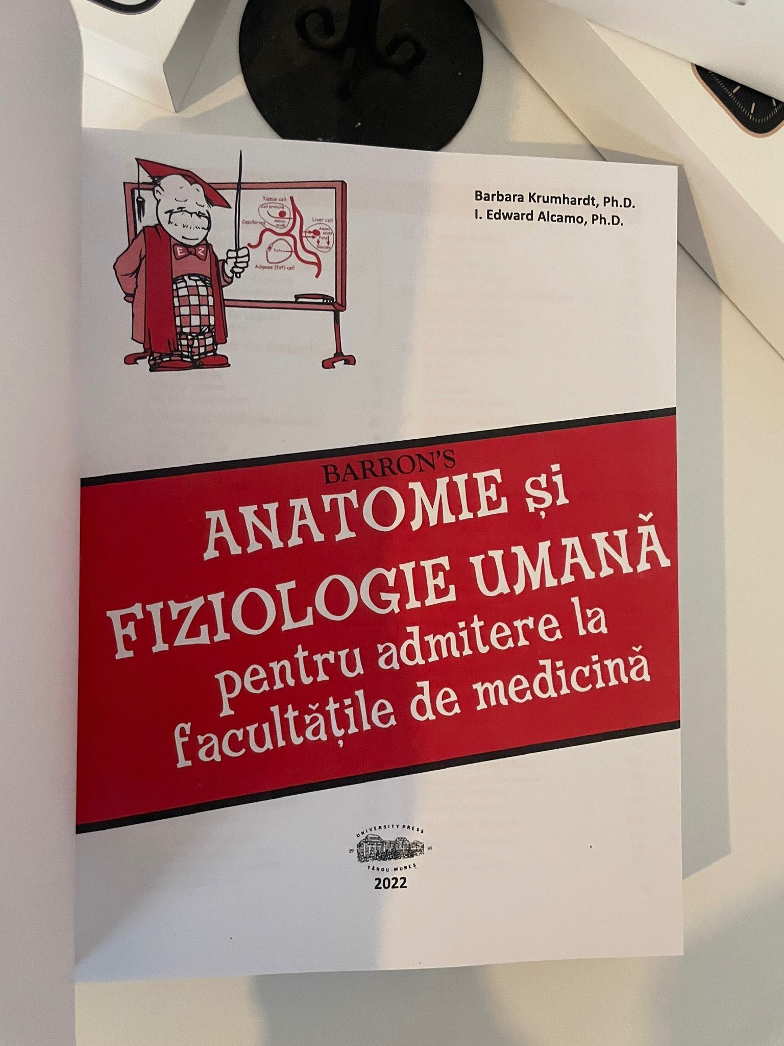 Barrons Anatomie si Fiziologie Umană carte originală