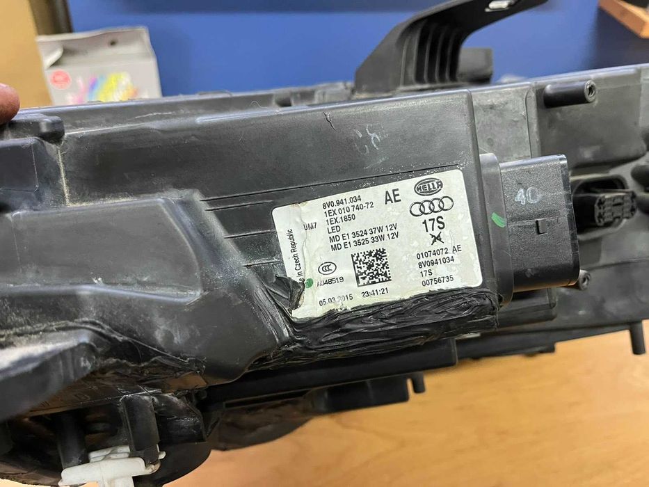 десен фар за Audi A3 S3 8V full LED диоден фул лед matrix