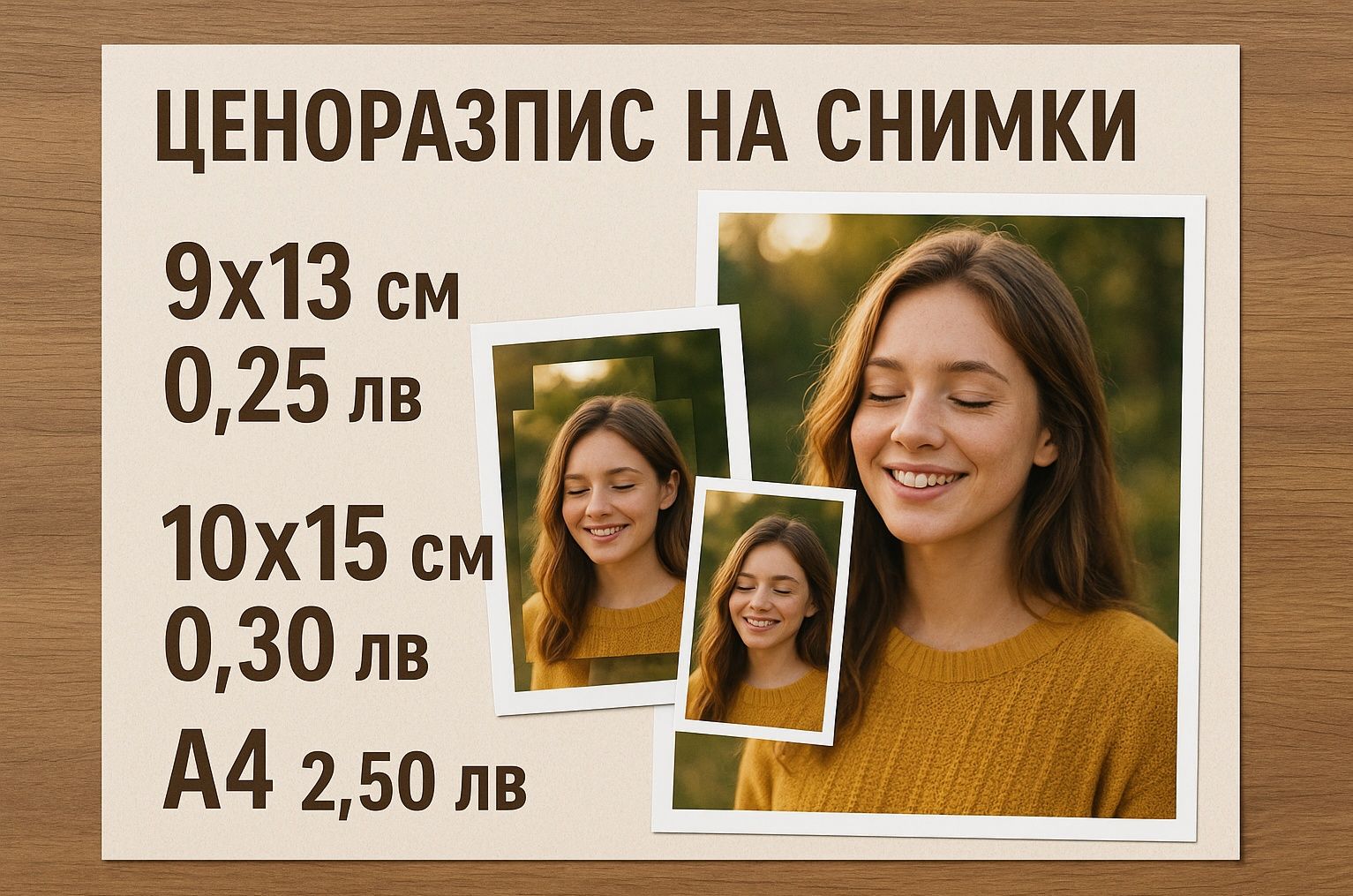 Печат на снимки премиум гланц