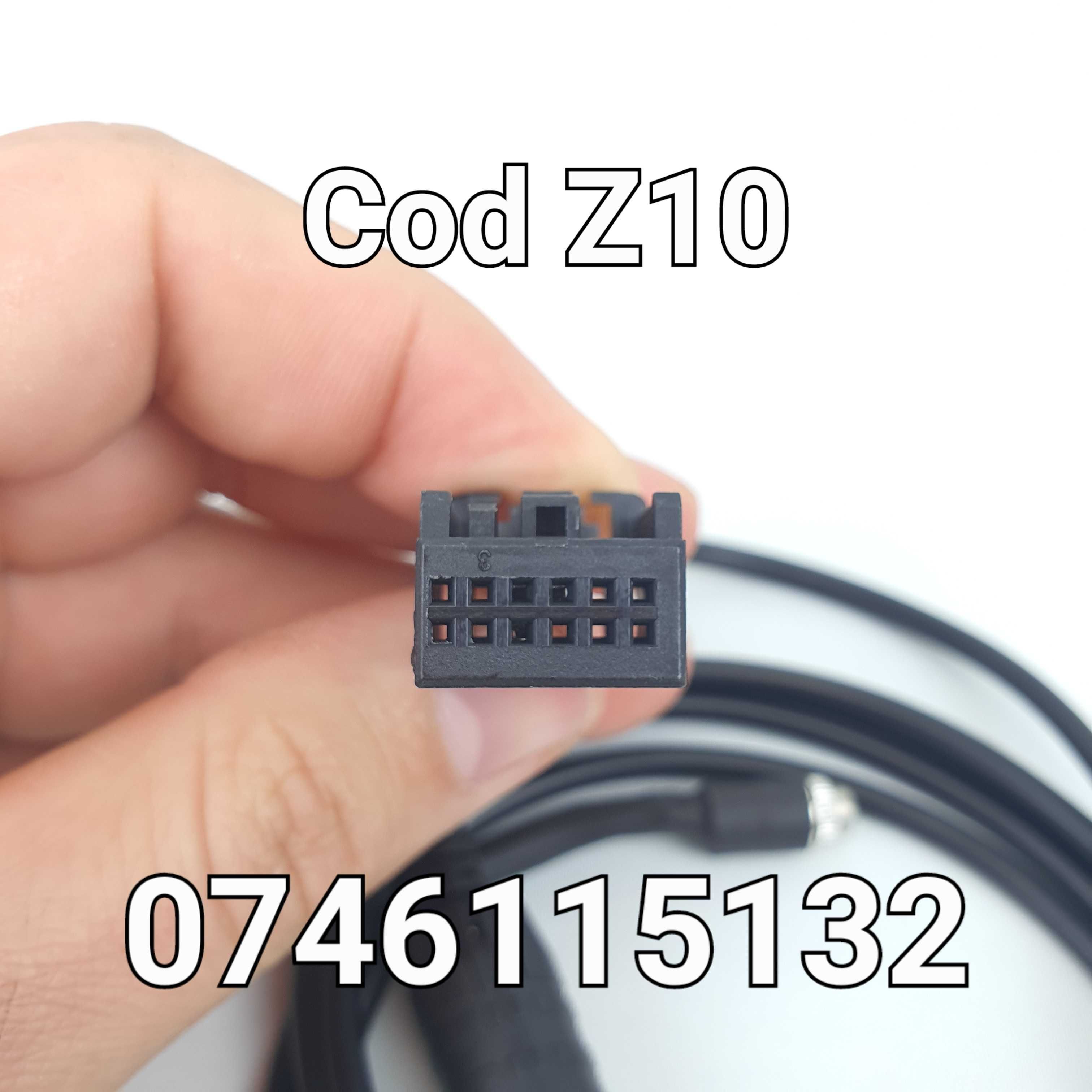 Adaptor-Intrare audio/cablu Aux BMW E60 E90 E91-Cablu AUX + JACK - Z10