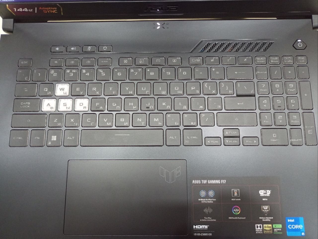 срочно сотишь керак сотилади asus tuf F17 ками бор 
16gb dd