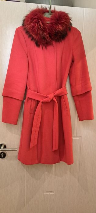 Дамско палто Elina Rossi от Кашмир и вълна 36 номер