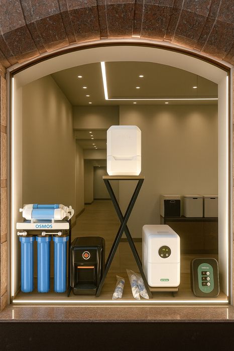 Suv filtrlari uy va kafe restoranlar uchun