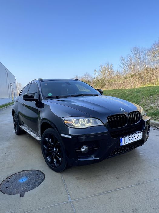 BMW X6 2013 Facelift –3.0 Diesel, 245 CP – Negru / Interior Coniac
