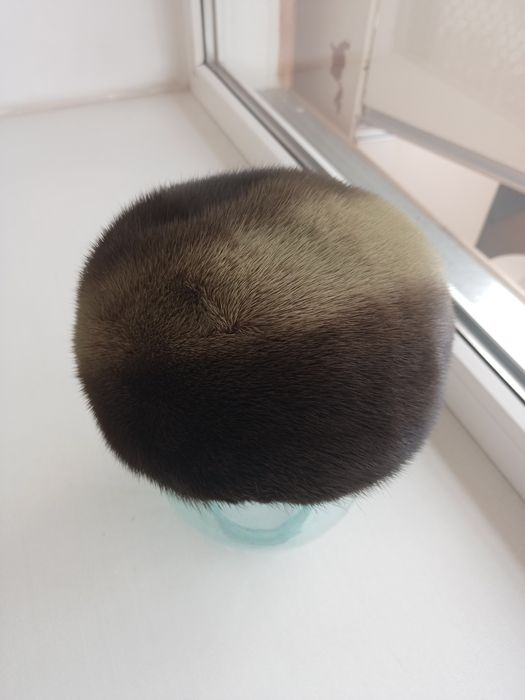 Шапка норковая женская