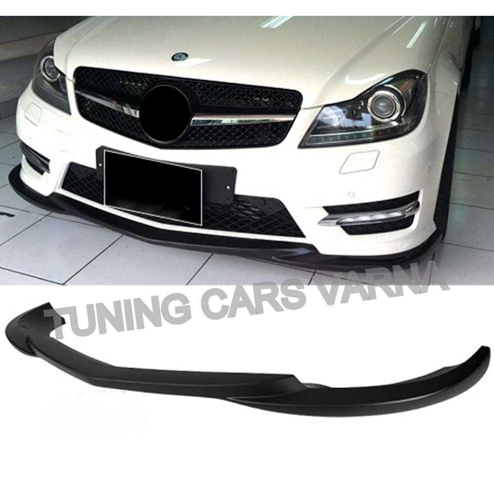 Лип за предна броня Мерцедес В204 Mercedes W204 AMG line 2011-2014