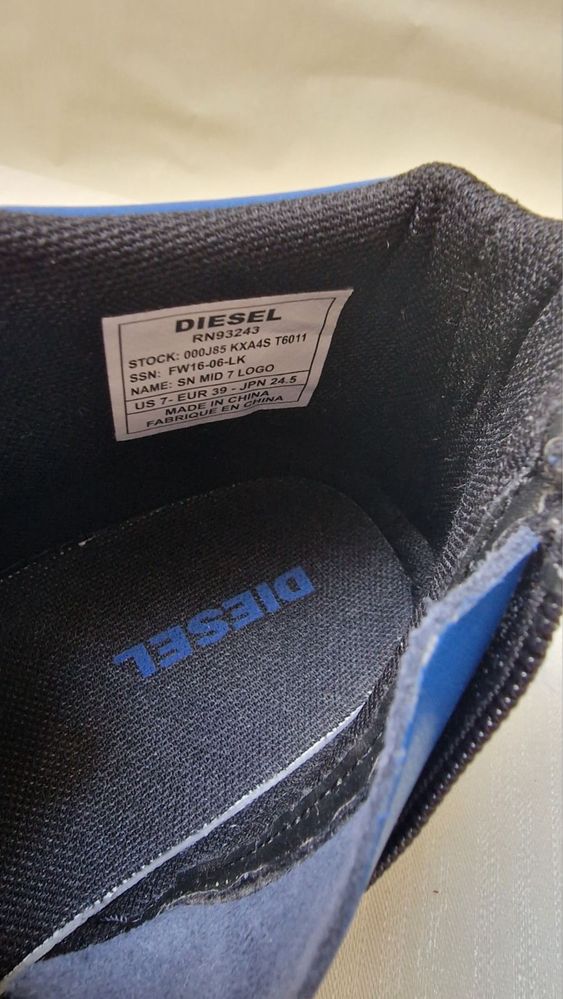 Обувки Diesel, 39 номер, нови