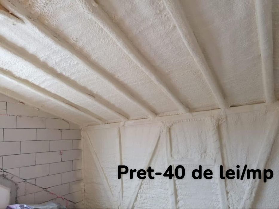 Izolații cu Spuma Poliuretanica Constanta,Tulcea,Ialomita, etc