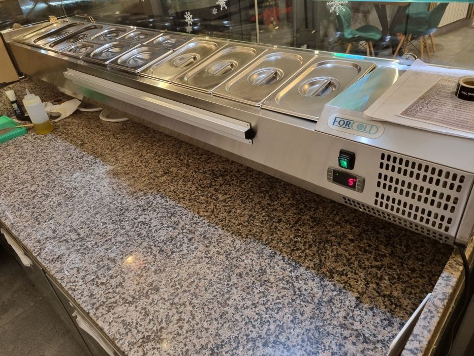 masa rece pizza completa plus GN uri de 2 metri