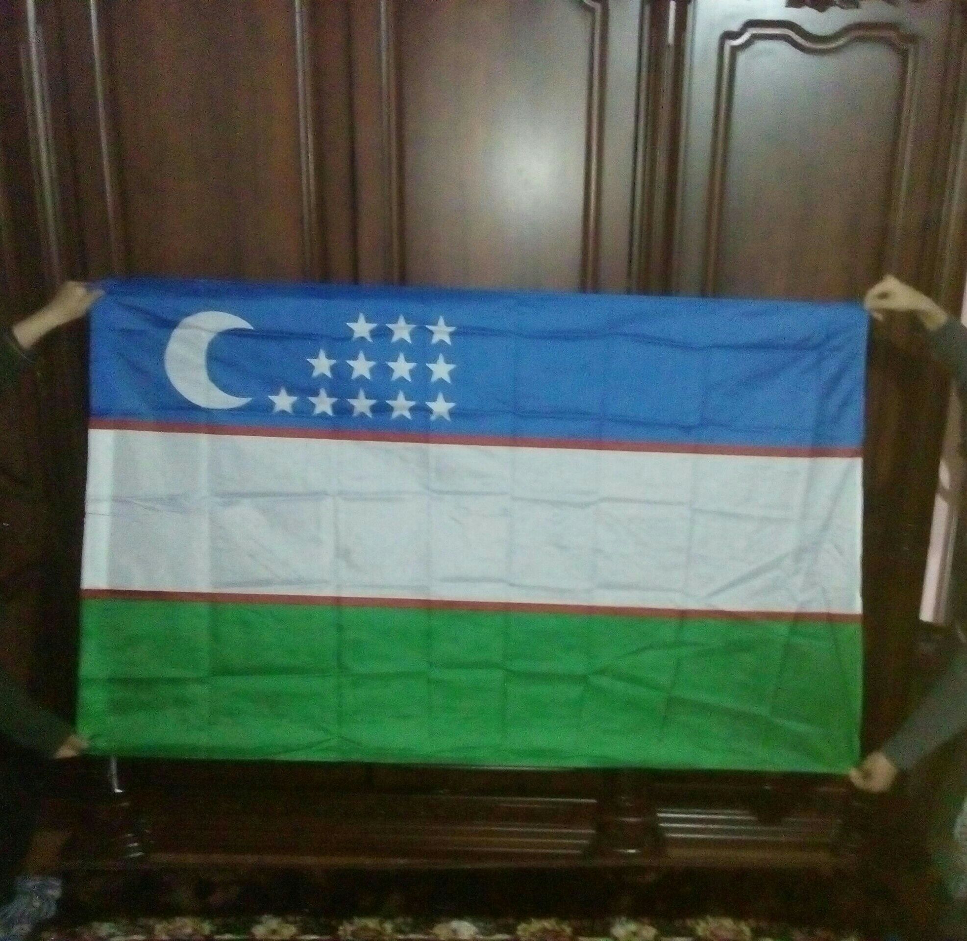 FLAG Bayroq  
Доставка Флаг Узбекистана Байрок,