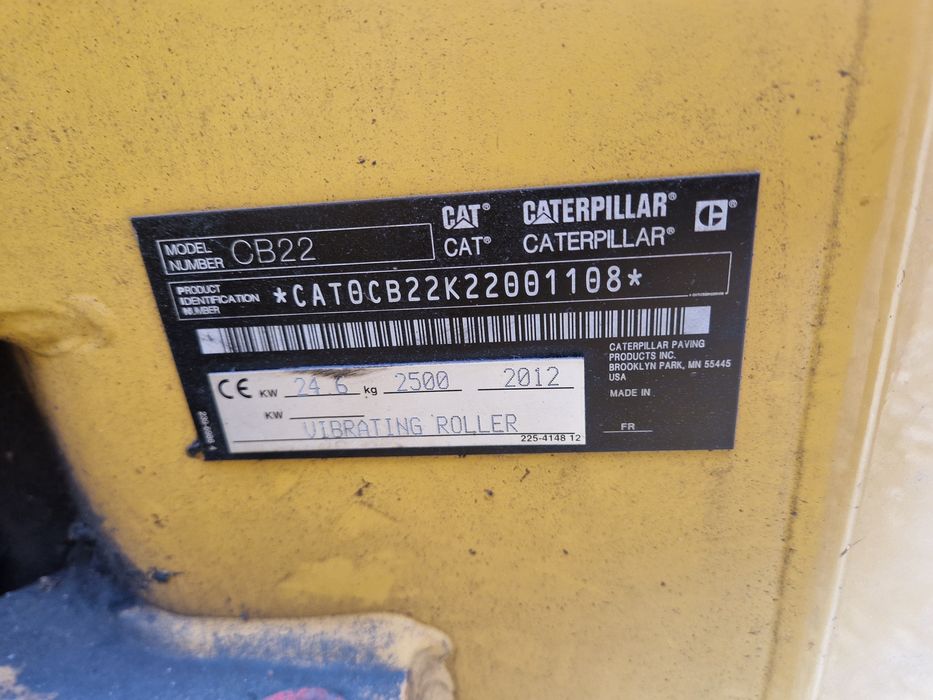 Cilindru compactor CAT