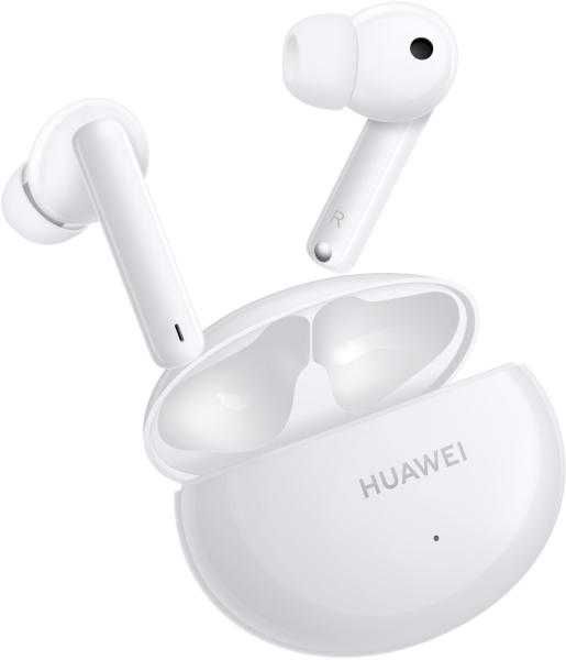 Безжични слушалки Huawei FreeBuds 4i, Ceramic White
