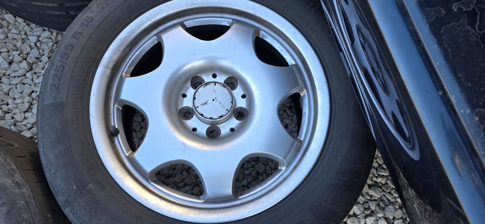 Оригинални 16 ки джанти MERCEDES w211 алуминиеви