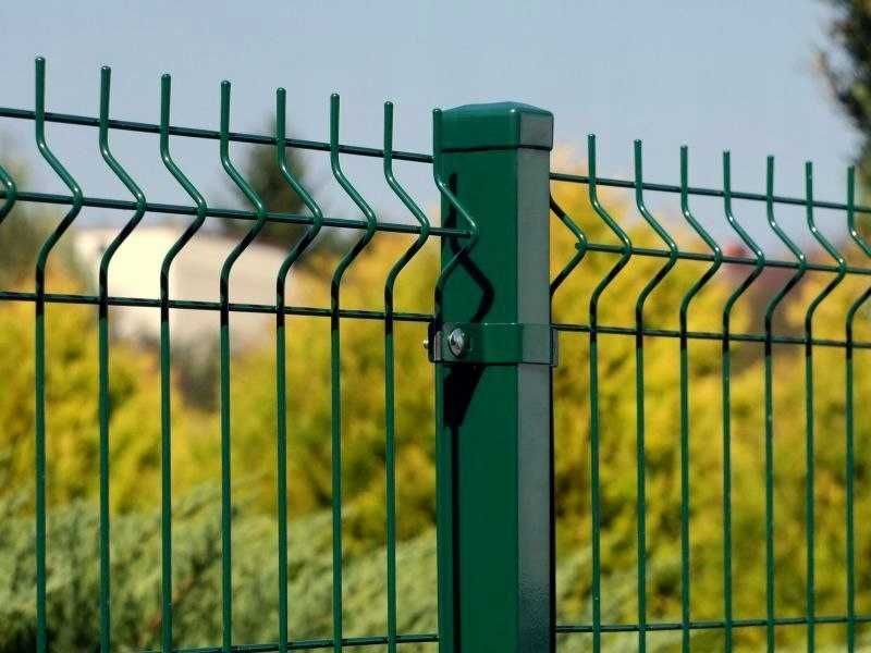 3Д сетка, забор, калитка в полимерном покрытии.