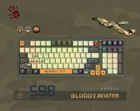 Проводная механическая игровая клавиатура Bloody S98 Red Switch