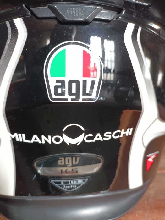 Casca Moto, AGV, K-5 multicolor marimea L 59 -60