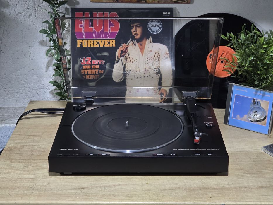 Pick-up DENON DP-23F, full automatic, direct drive, quartz, hifi