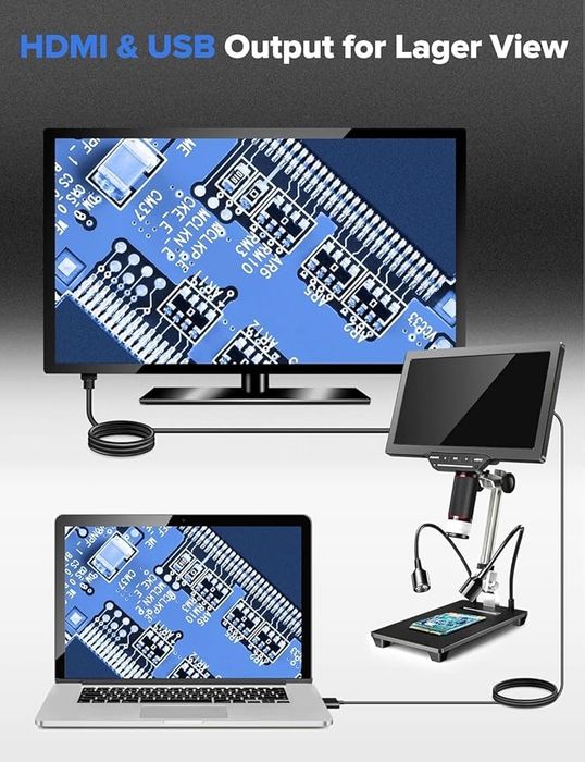 Dcorn Digital microscope “10” inch