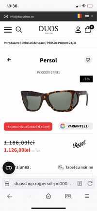 Persol 009 Meflecto Ratti ochelari de soare vintage
