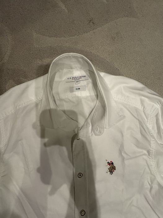 Ризи U.S POLO, синя и бяла