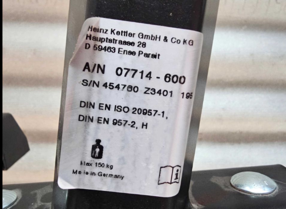 немецкий тренажер мультистанция Kettler в максимальной комплектации