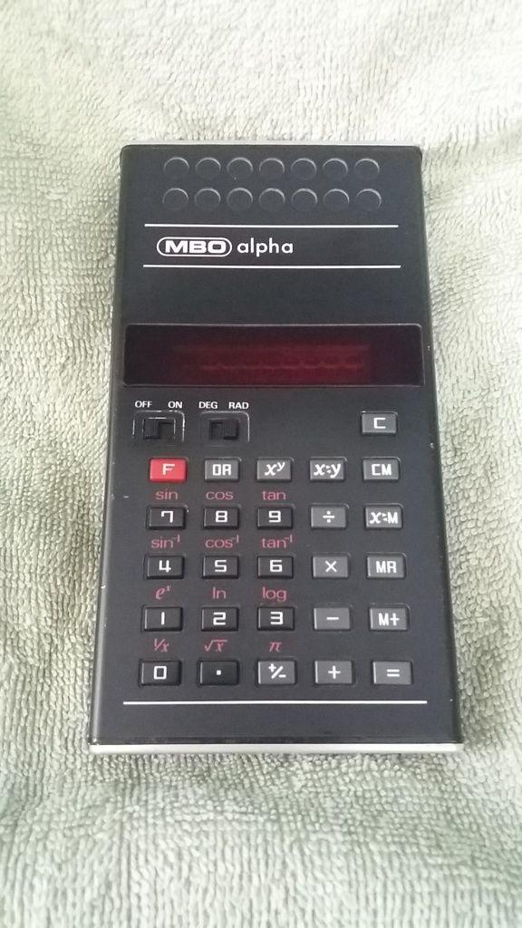 Calculator MBO anii 70