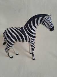 zebra din piele 33 cm