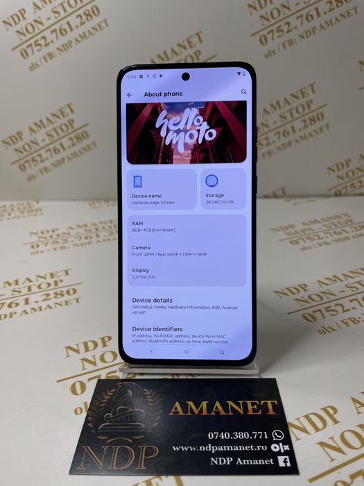 NDP Amanet Braila Motorola Edge 50 Neo( 44196)
