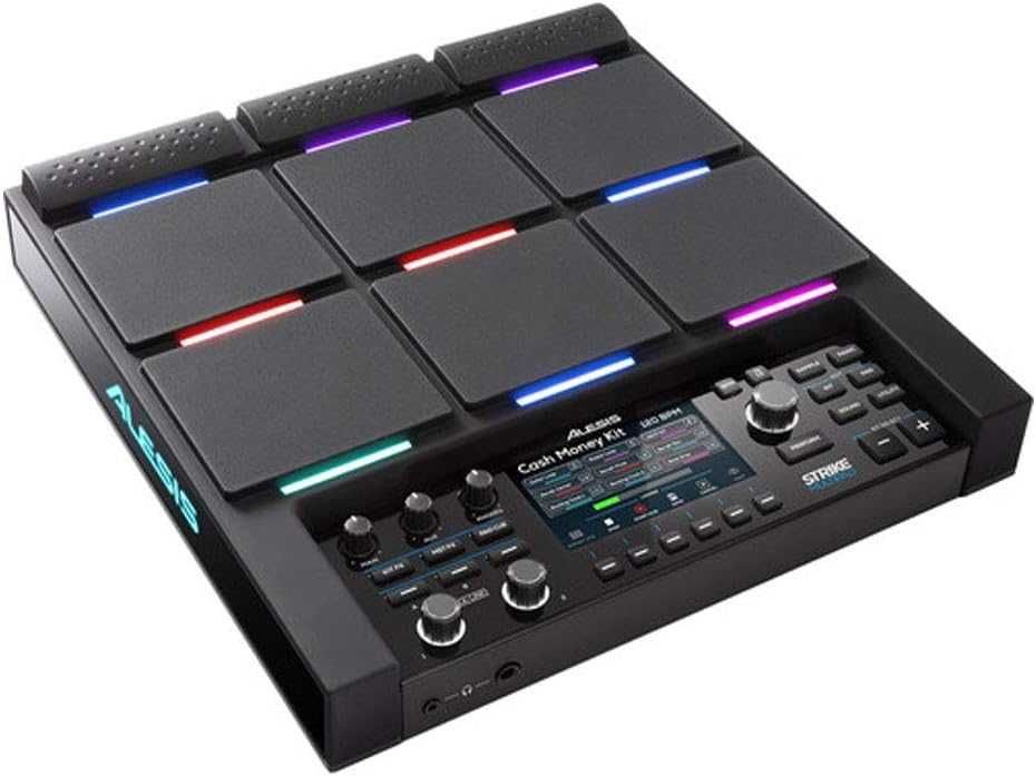 Instrument Alesis Strike Multipad, drum machine, 9 pad-uri luminate