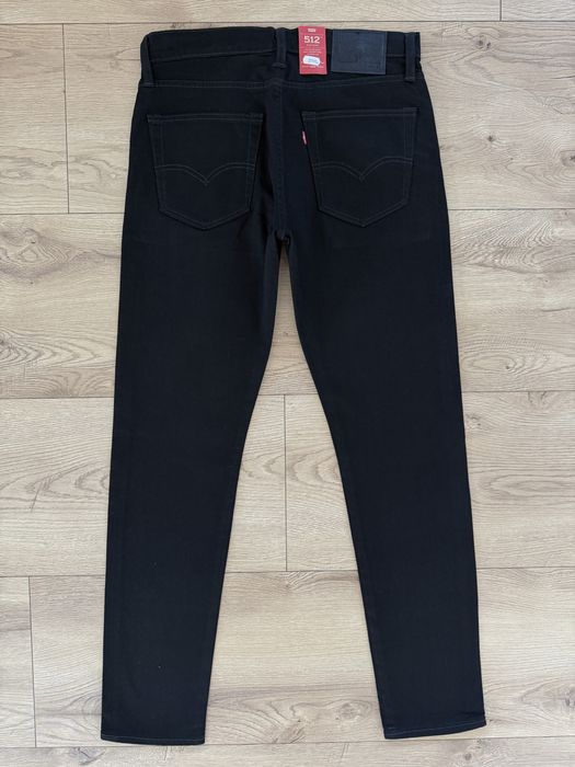 Blugi LEVIS 512 Slim Negru Barbati | Marime 33 x 34 (Talie 85 cm)