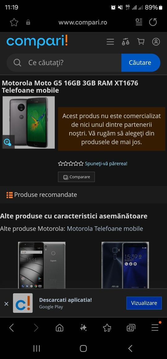 Piese Motorola Moto G5