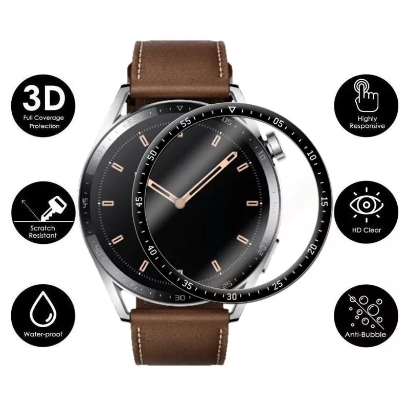 3D Протектор за часовник Huawei GT3 42мм / 46мм Watch 3 Pro 48mm