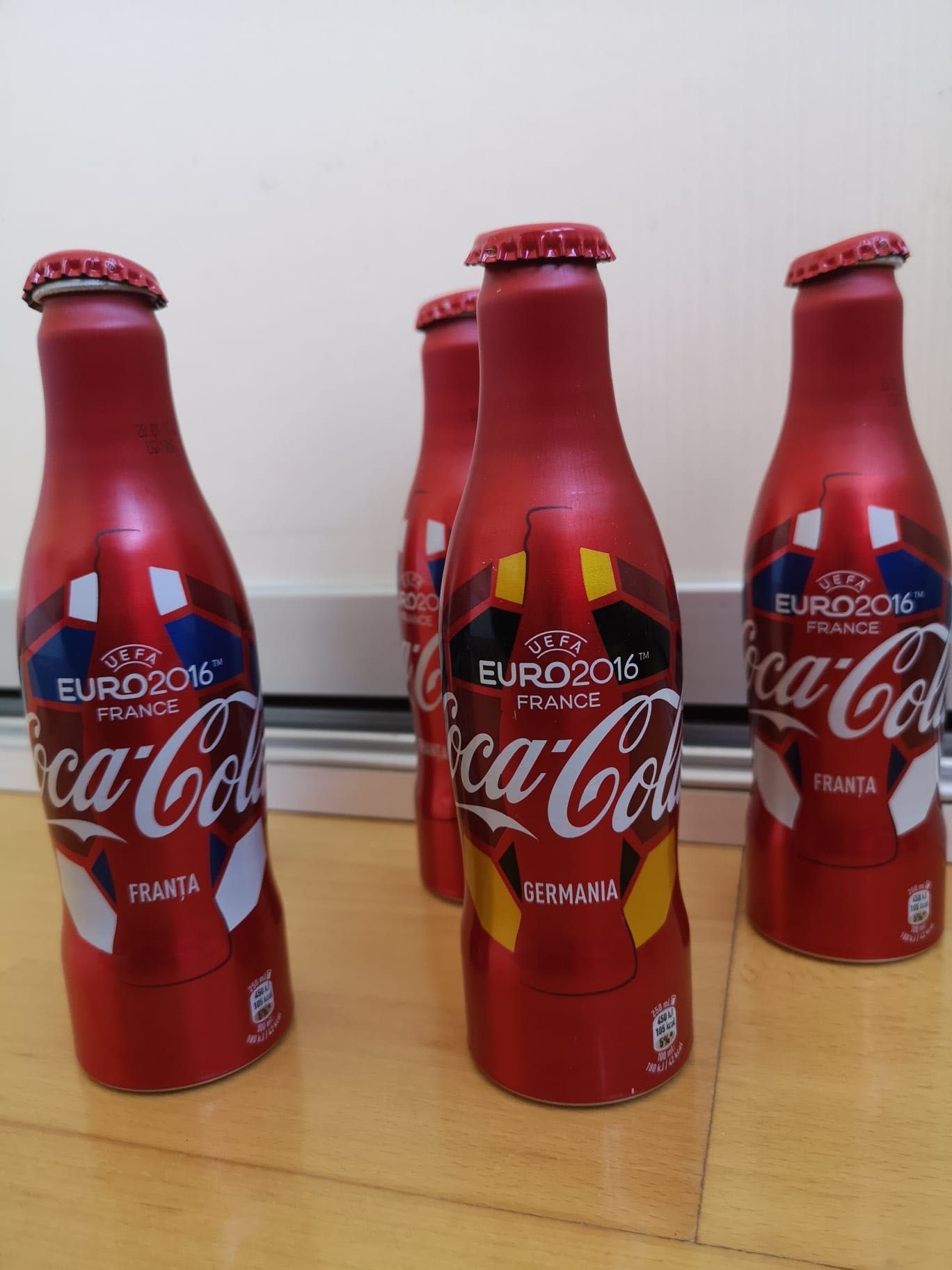 Sticle colectie coca-cola UEFA euro 2016 rare coca cola