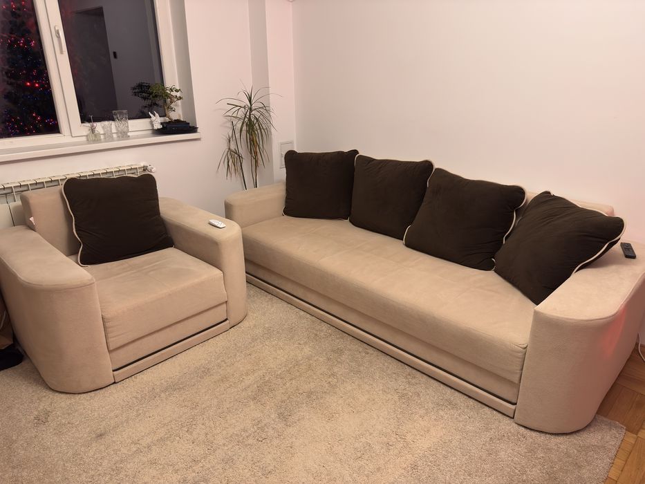 Set canapea + fotoliu marca CASA EDUARD