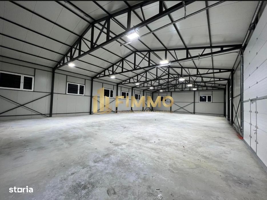 Hala Ipotesti | 400 mp | trifazic 120 kw | 350 mp curte