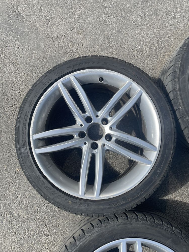 Vand jante originale mercedes 18 inch 5x112 2 latimi