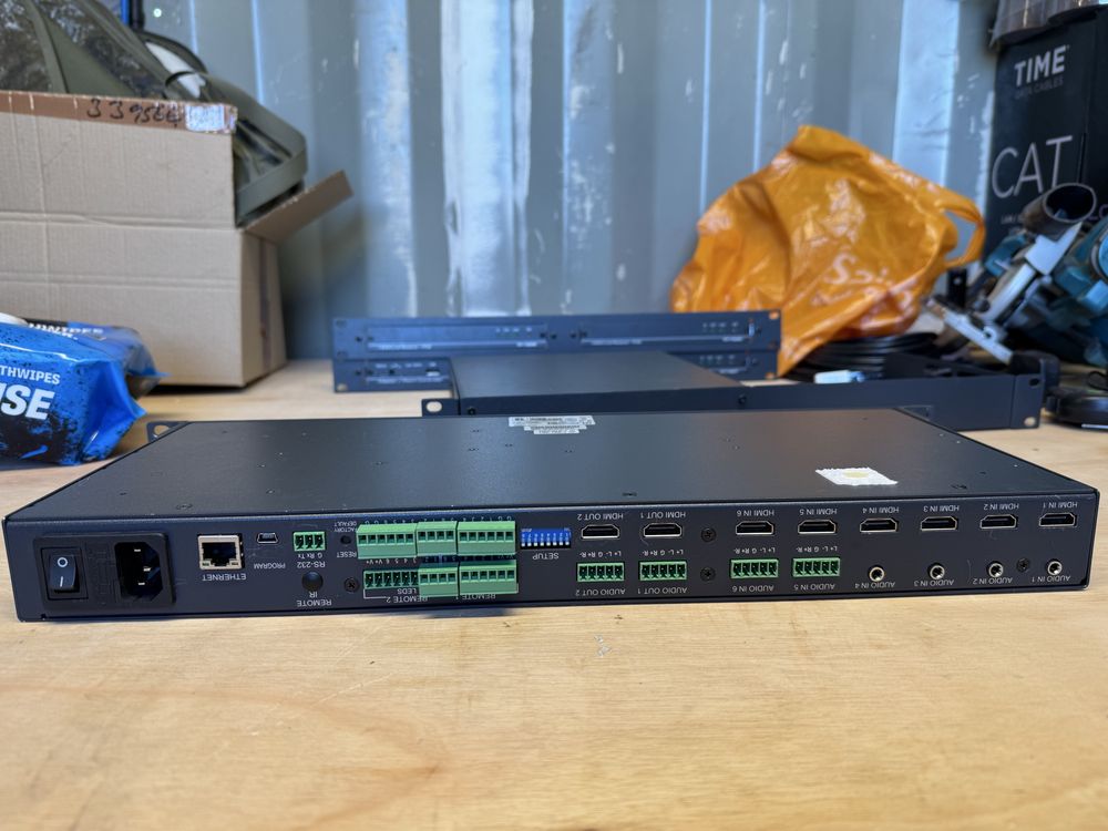Kramer VS-62HA HDMI Video Audio Matrix Switcher 6x2