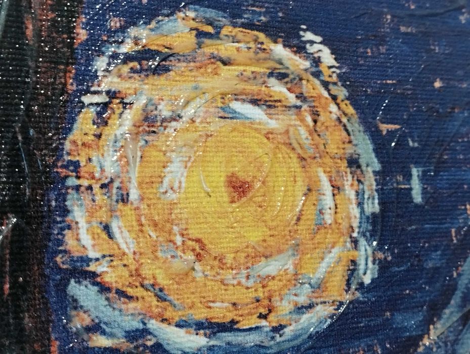 Картина Vincent van Gogh - The Starry Night - Звездна нощ