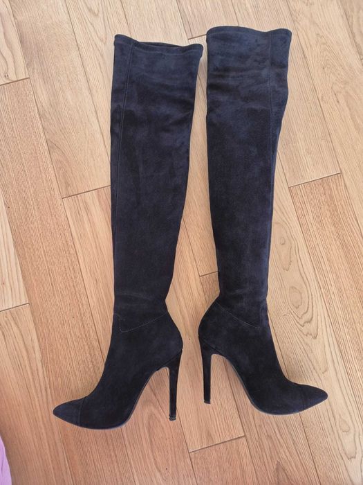 Vând cizme piele întoarsă Musette