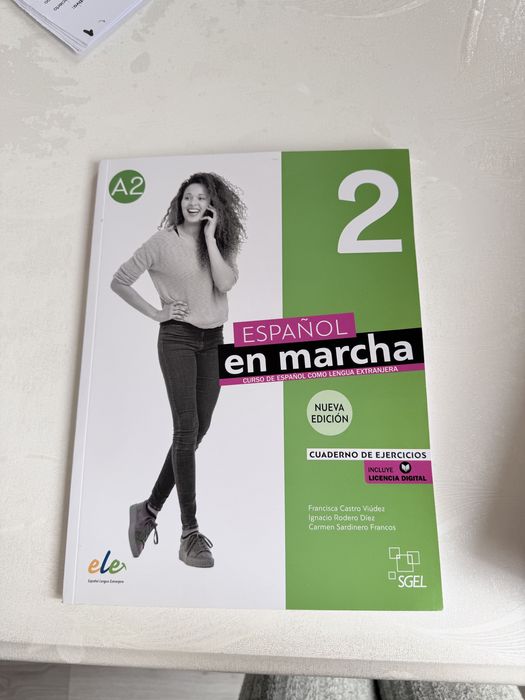 Нови Español en mercha A2 учебни тетрадки