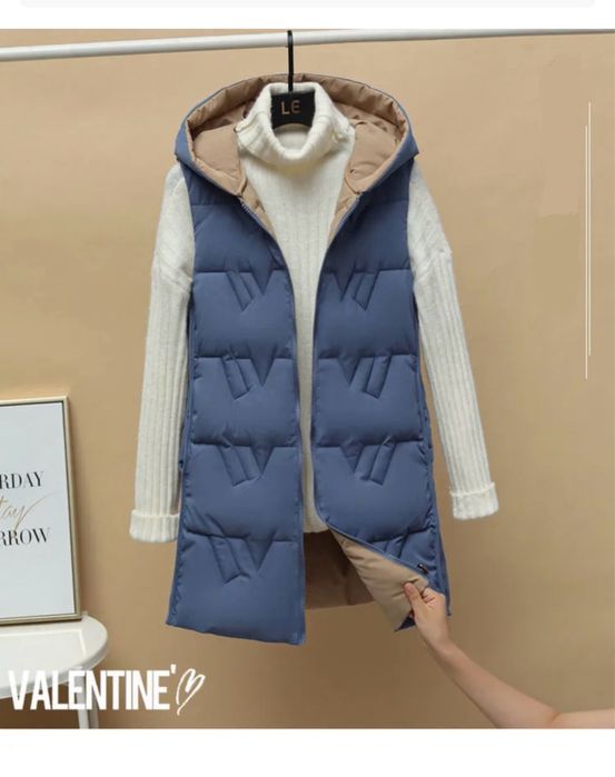 Двухсторонний безрукавка