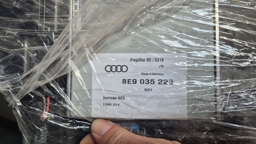 Boxe audi a4 b6/b7 combi