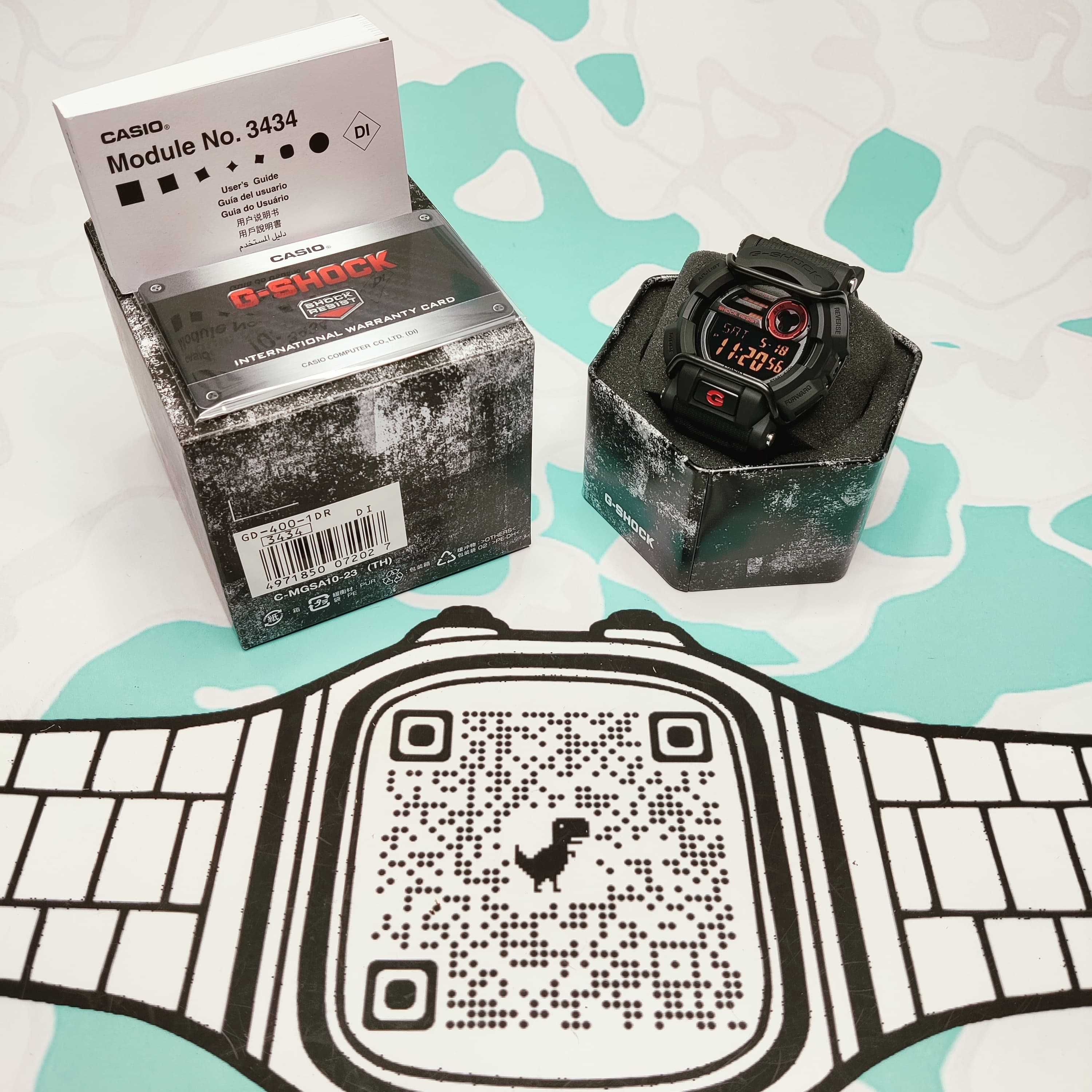 Наручные часы Casio G-Shock GD-400-1DR оригинал