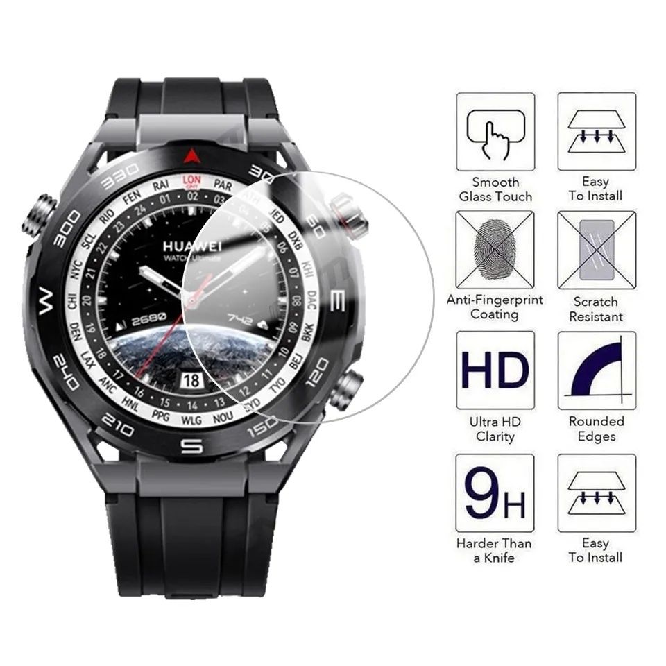 Стъклен Протектор за Дисплей за Huawei Watch Ultimate