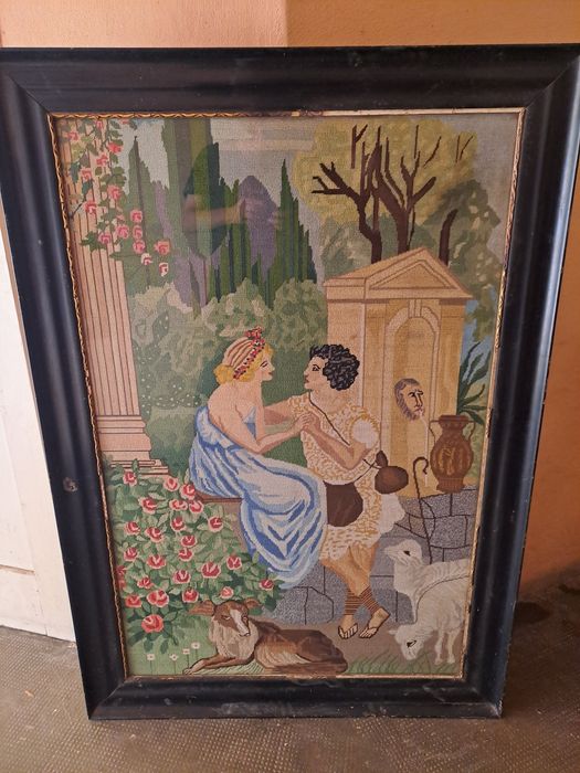 Tablou cusut pe pinză