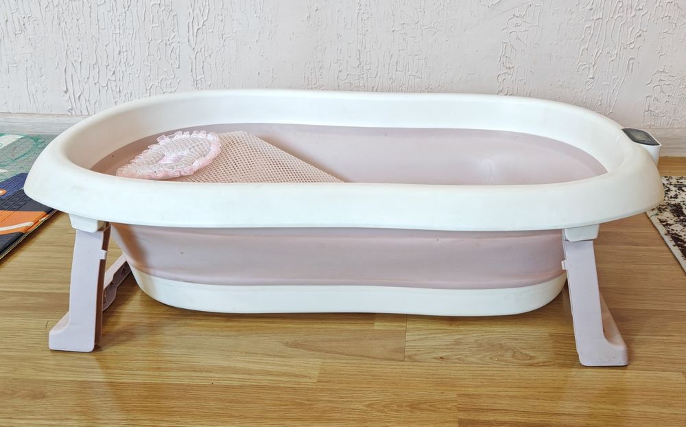 Ванна для купания складная! Горка в подарок!